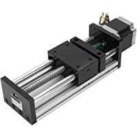 Actuador de guía de tornillo de bola de 200 mm- Automatización de la industria Guía de carril lineal Mesa Tornos CNC…